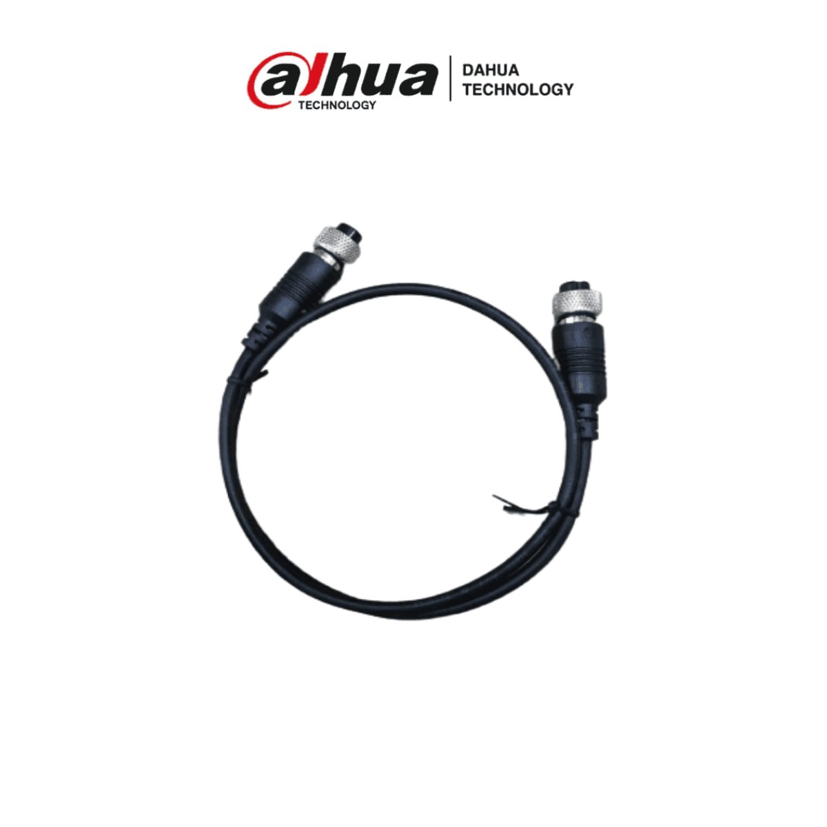 DAHUA MC-AF6-RJ45FAF - Cable Tipo Aviación M12 de 6 a 4 Pines/ Compatible con Switch Movil/