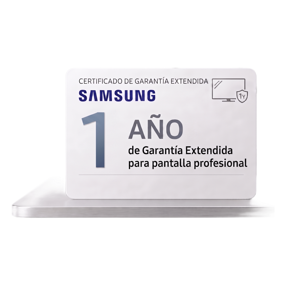 Extension de garantia 2 años adicionales para pantallas profesionales modelo BE55F
