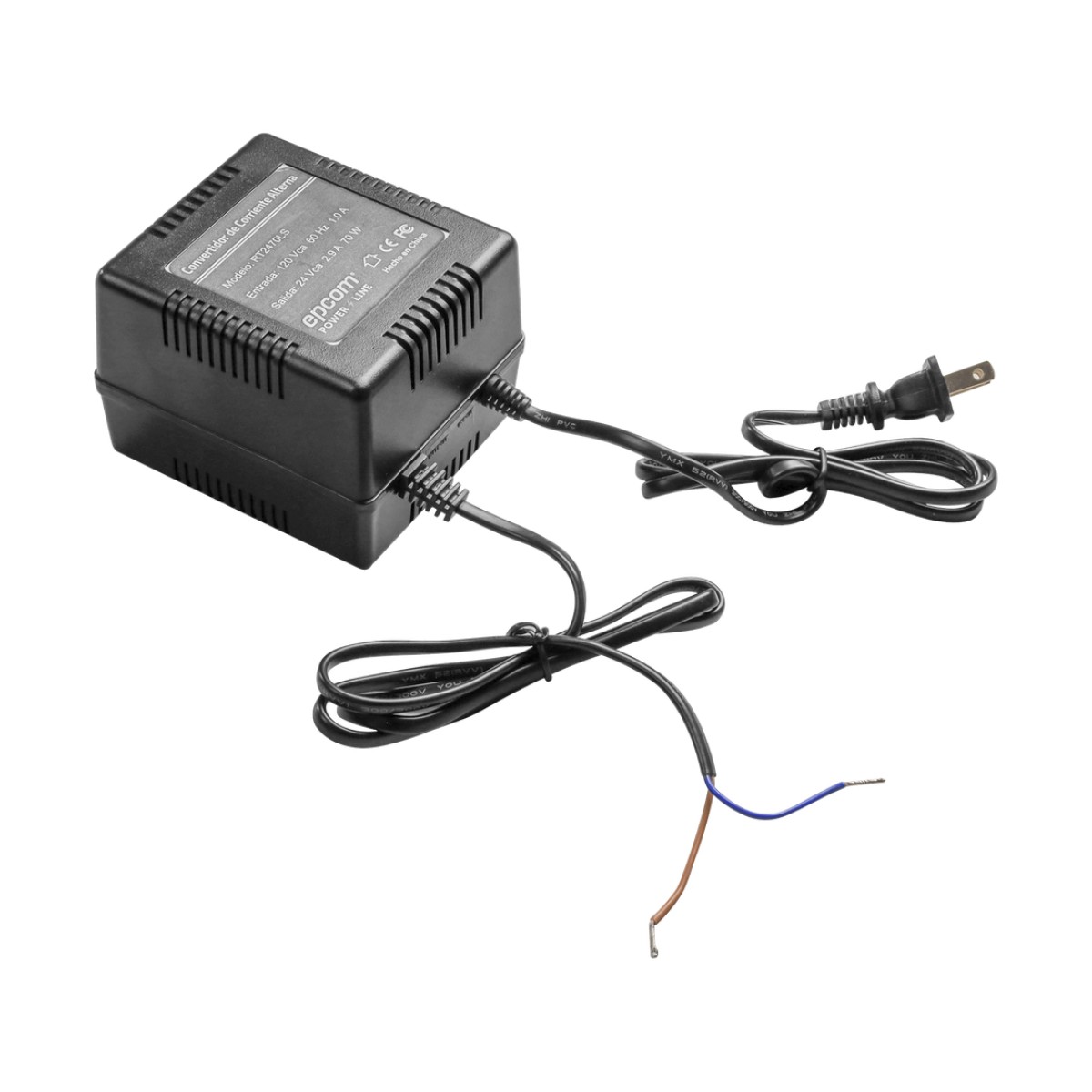 Transformador 24 Vca 70 VA