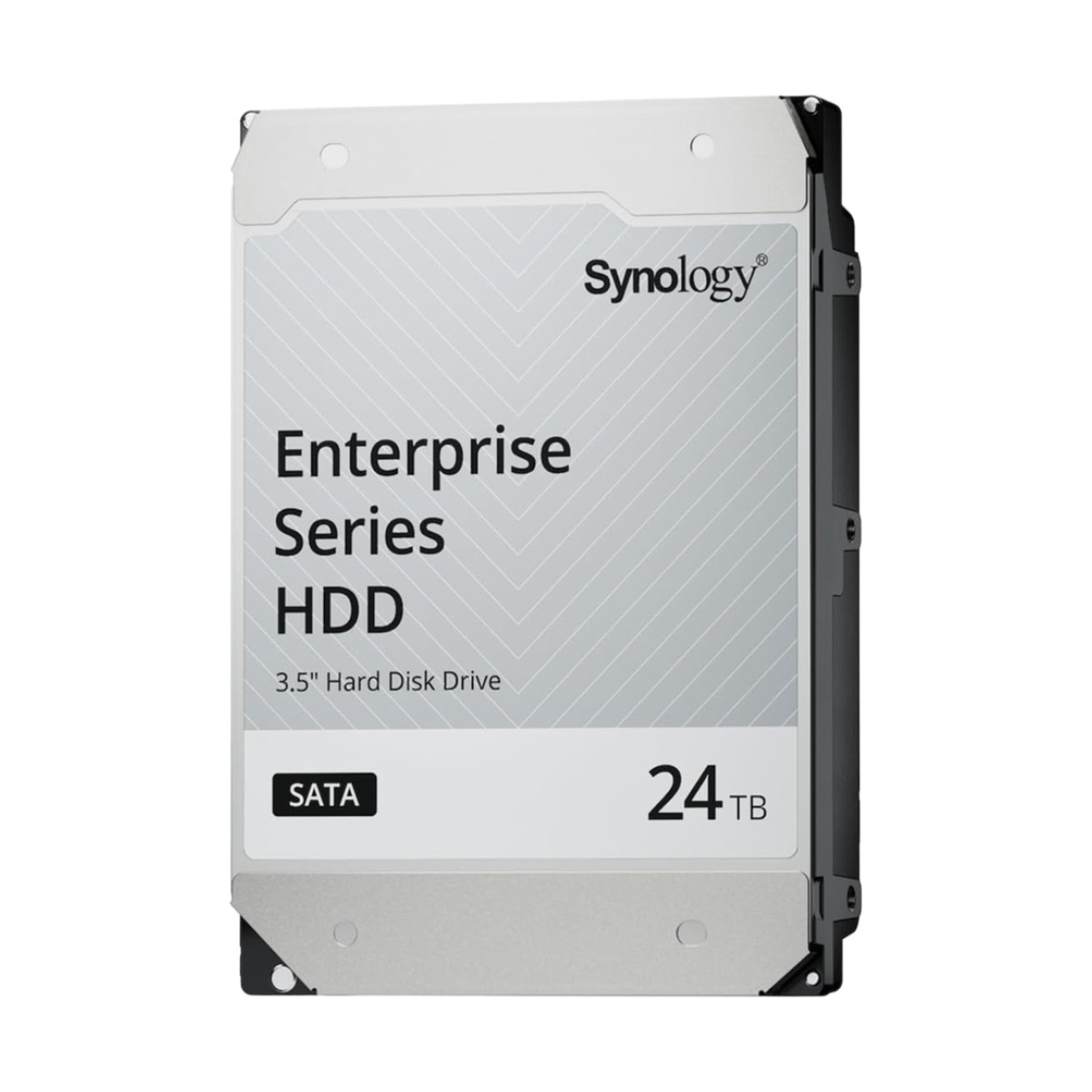 Disco Duro SATA de 3,5" Serie Plus / Capacidad 24TB / Interfaz SATA 6 GB/s / Tecnología CMR / MTBF de 1,2 Millón de Horas / Carga de Trabajo de 180 TB/año / Compatible con Synology DSM