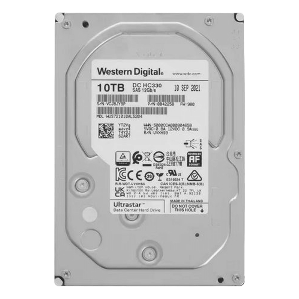 Disco Duro 3.5" 10TB  / 7200 RPM / SAS / Alto Rendimiento / Recomendado para DS-A82024D