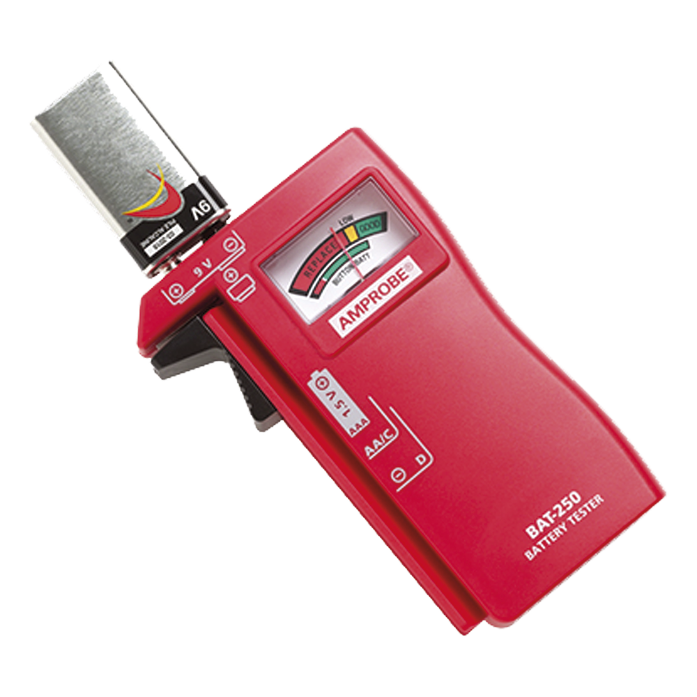 Probador de Baterías 9 Vcc / 1.5 Vcc [AA-AAA-C-D]