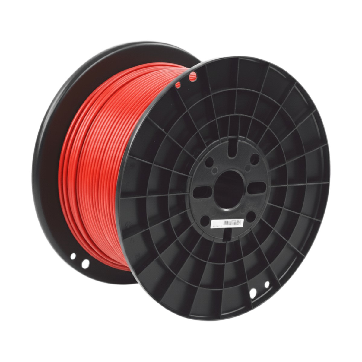 Bobina de Cable UTP de 4 Pares, Vari-MaTriX HD, Cat6A, 23 AWG, CMR (Riser), Color Rojo, 305 Metros (1000 Pies)