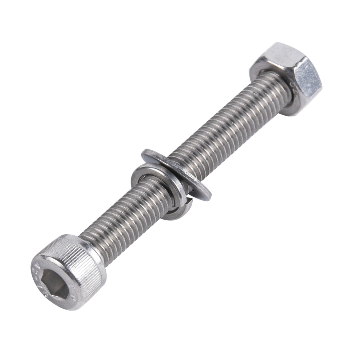 Tornillo acero inoxidable  M8*65 para montajes de modulos fotovoltaicos