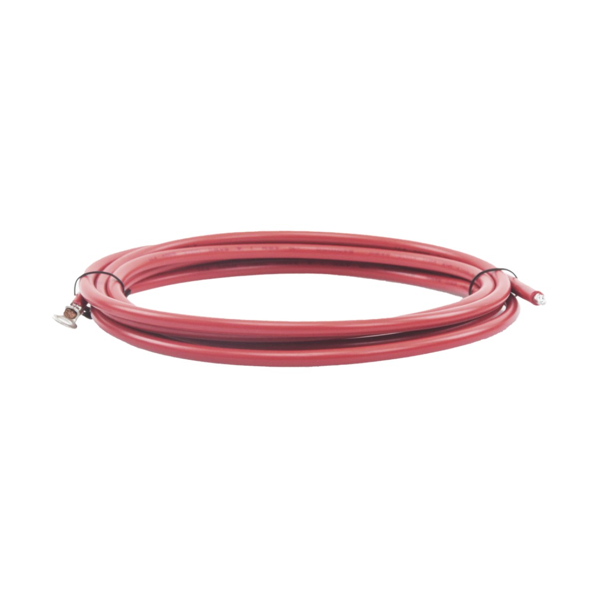 Cable para Controlador 3.0 m, Rojo, Calibre 8 AWG con Terminal de Ojo en un Extremo