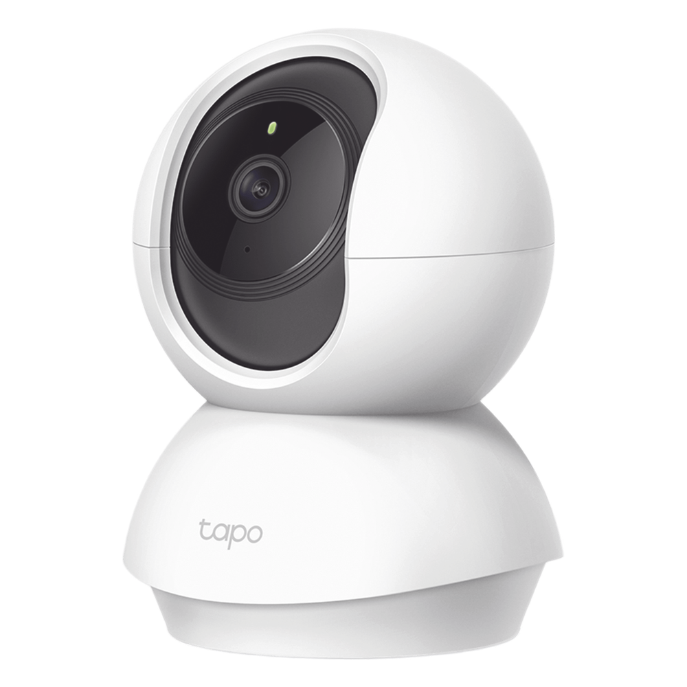 Cámara de Seguridad Doméstica Tapo C210 / 2K (2304 × 1296) / Seguimiento Automático 360° / Detección de Personas y Llanto de Bebé / Visión Nocturna 12 m (40 ft) / Audio Bidireccional / Almacenamiento mic