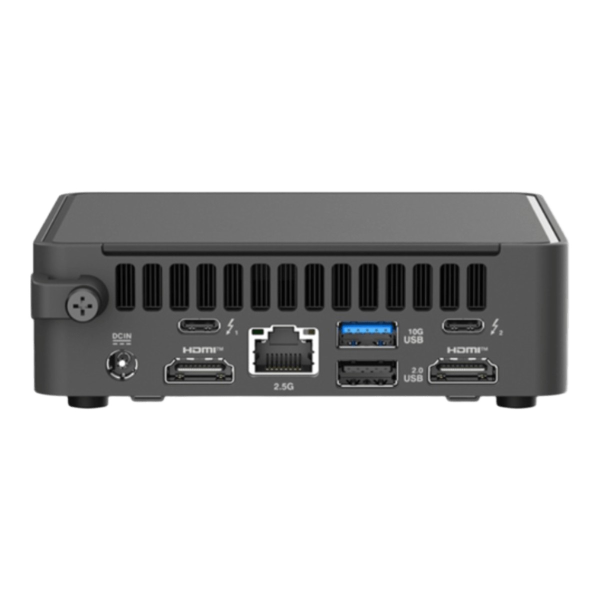 Mini PC ASUS NUC 15 Pro / Intel Core 7 240H / Incluye Memoria Ram SSD y Sistema Operativo / Wi-Fi 7 / Bluetooth 5.4 / 2.5GbE / 4x Pantallas 4K / Thunderbolt 4