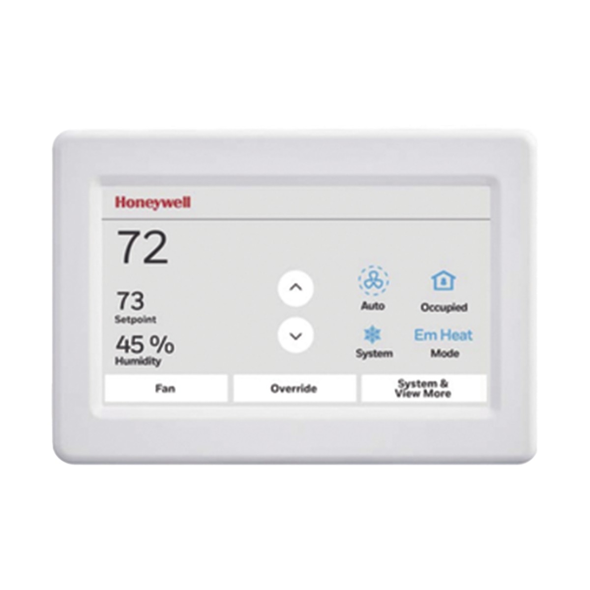Wall module con pantalla táctil a color para control de temperatura, bus Sylk, para controladores VAV Merlin NX