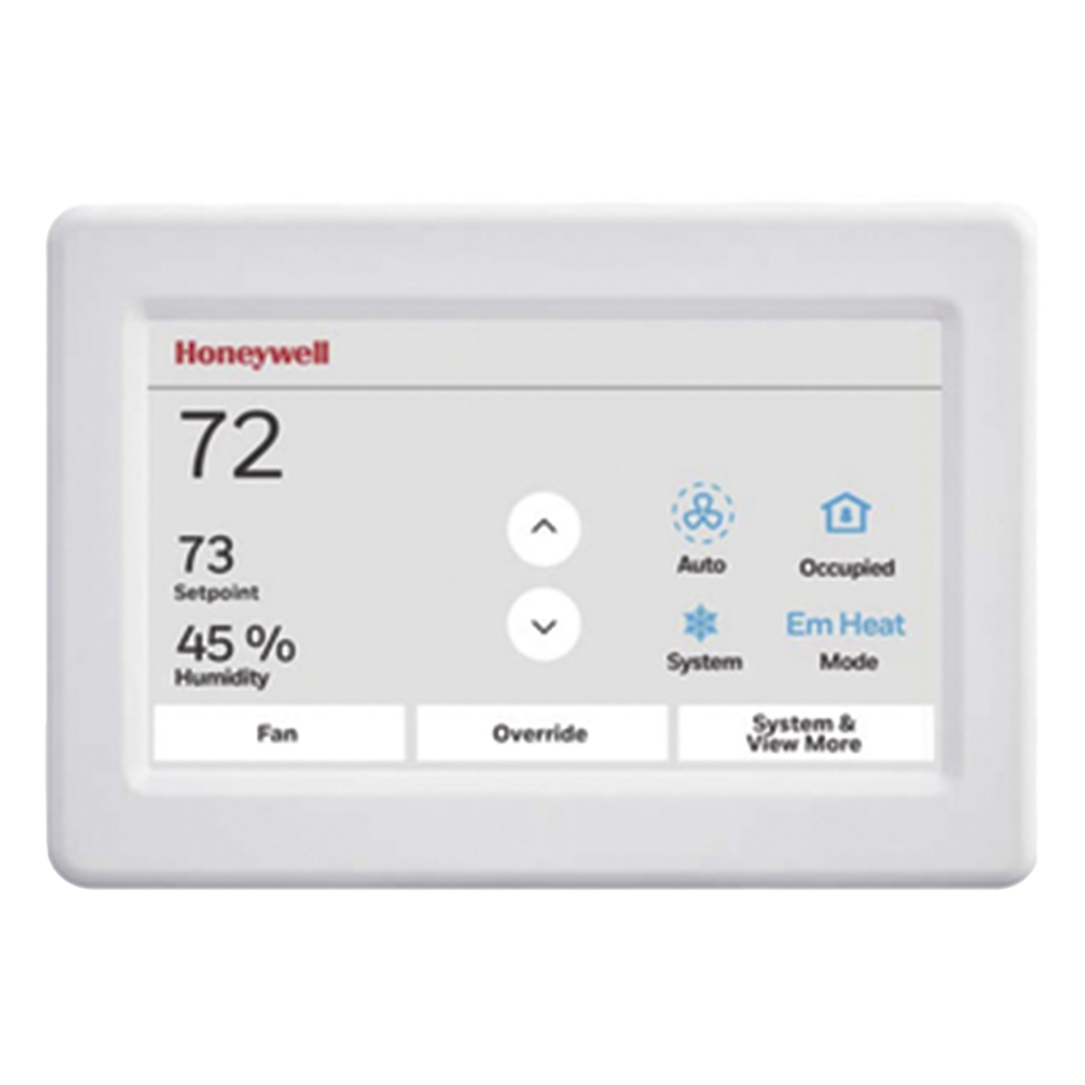 Wall module con pantalla táctil a color para control de temperatura, bus Sylk, para controladores VAV Merlin NX