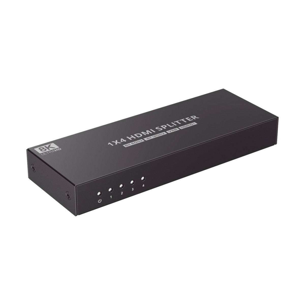 Splitter HDMI 1X4 | Velocidad de trasmisión 48 Gbps| Resolución 8K | Salida de audio| HDCP 2.3