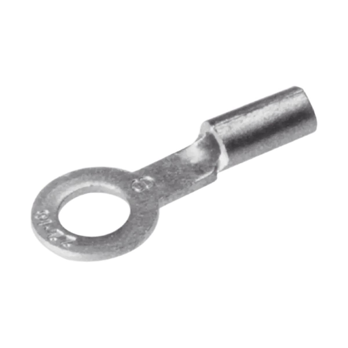 Zapata Terminal de Ojillo BURNDY  para Tornillo 3/8 " (10 mm)  y Calibre 12-10 AWG.