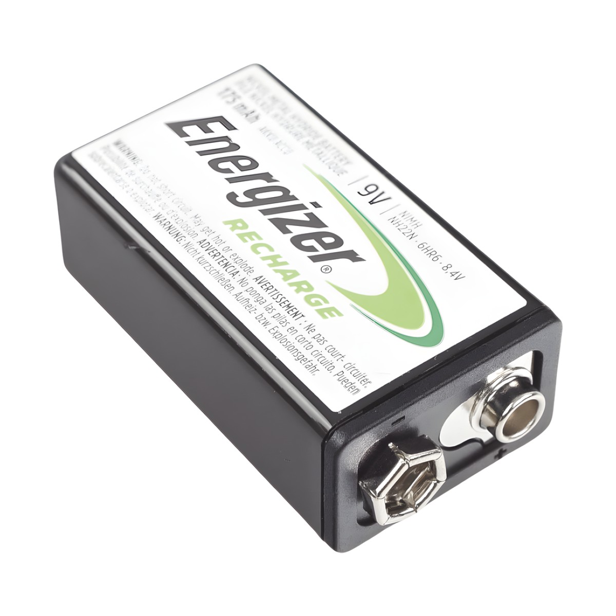 Ni- MH Batería recargable 9V / 175 mAh