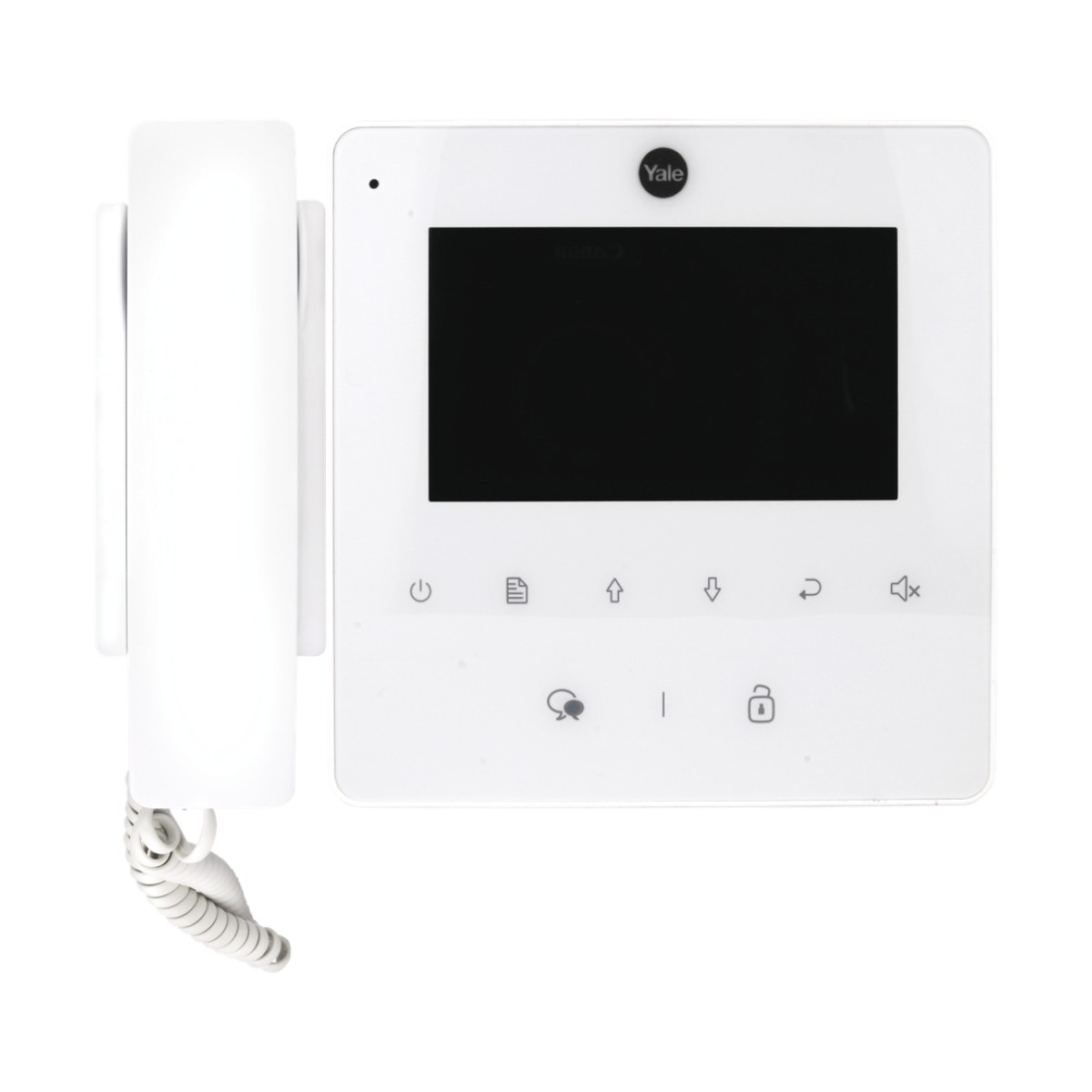 Monitor con teléfono  blanco YDV4702 para tvportero 80126