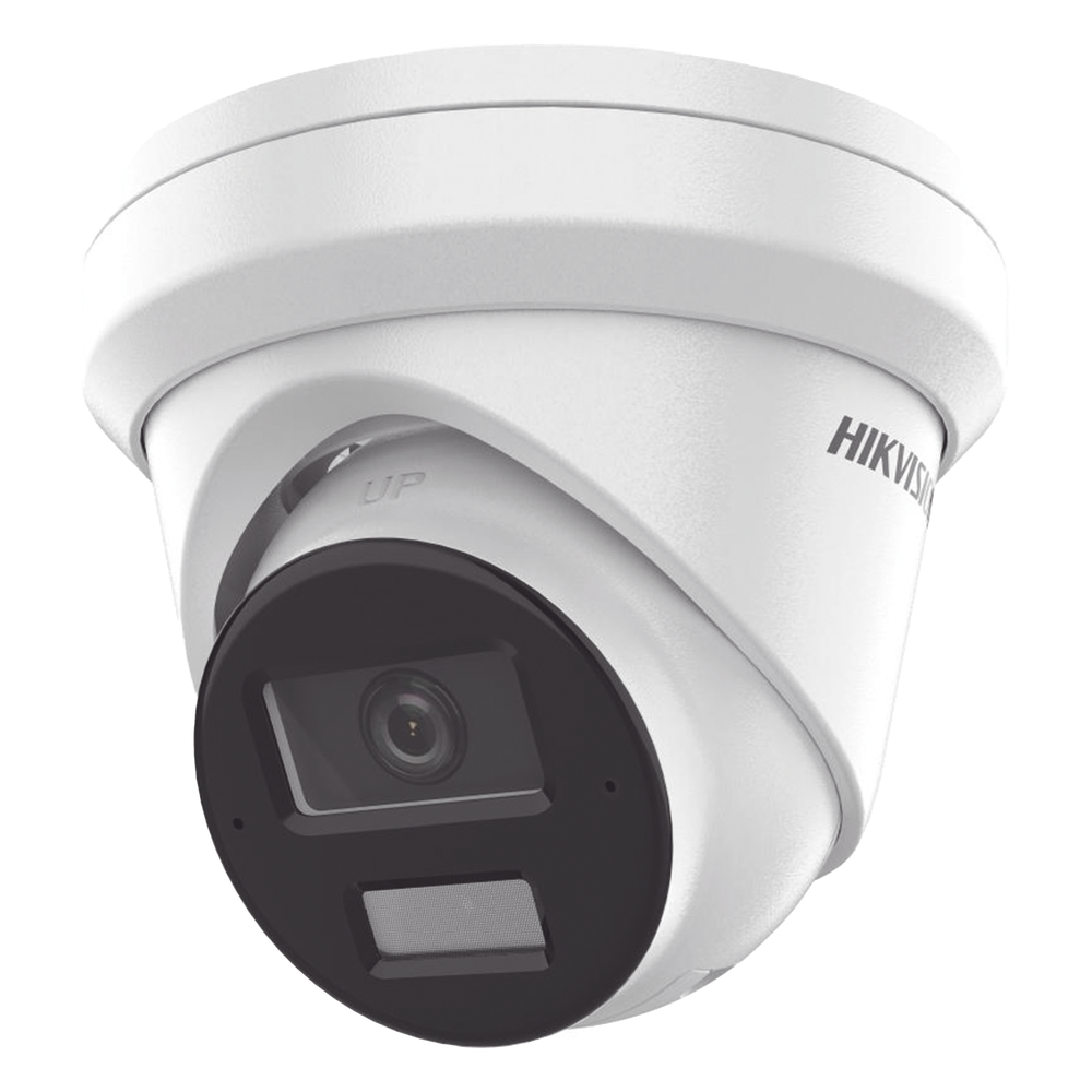 [Dual Light + 2 Micrófonos Integrados] Turret IP 4 Megapixel / Lente 2.8 mm / 30 mts Luz Blanca + 30 mts IR / ACUSENSE / Exterior IP67 / WDR 120 dB / PoE / ONVIF / Micro SD/SDHC/SDXC / Metal / ACUSEEK
