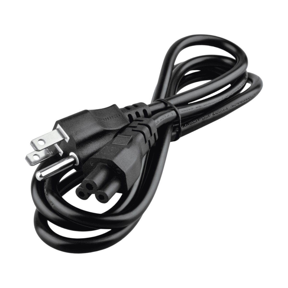 Cable de Alimentación Eléctrica para 120-240 Vca / 1.8 Metros (5.91 Pies) / Trifásico / Conector Tipo Mouse