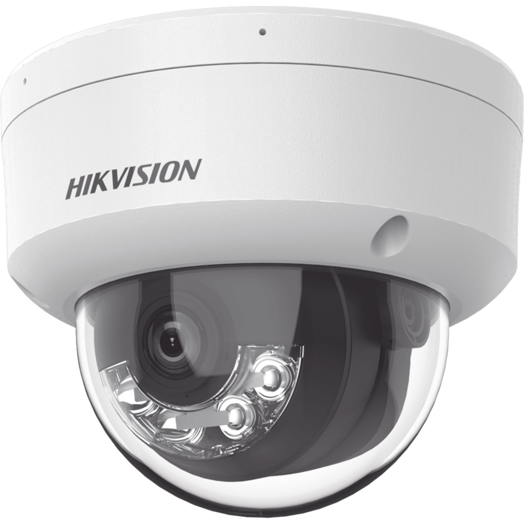 Domo IP 4 Megapixel / Lente 2.8 mm / 30 mts IR / WDR 120 dB / Exterior IP67 / Hik-Connect P2P / H.265+ / PoE / ONVIF