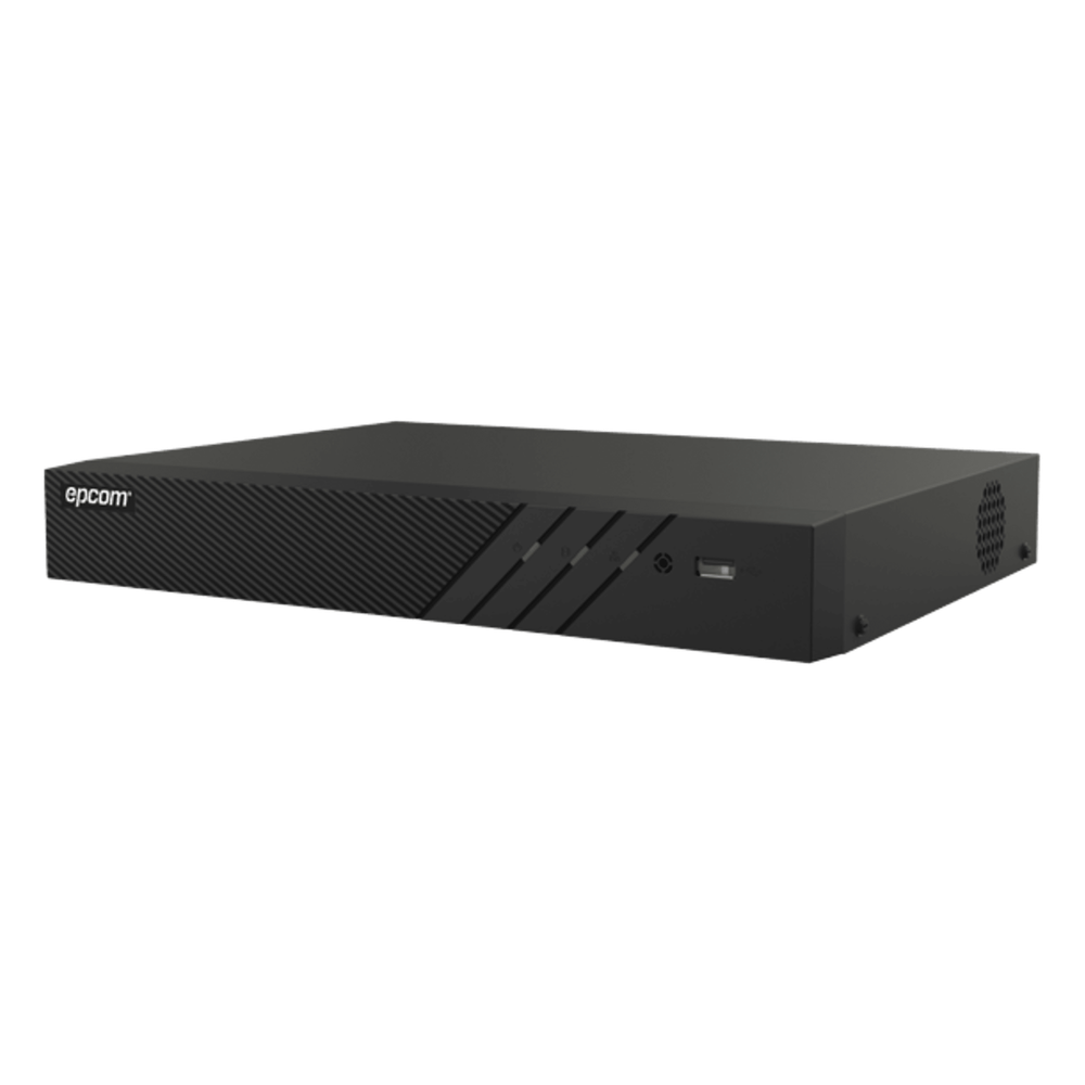 DVR 4 Canales TURBOHD + 2 Canales IP / 5 Megapixel Lite - 3K Lite / Audio Bidireccional por Coaxitron / ACUSENSE (Evita falsas alarmas) / 1 Bahía de Disco Duro / Salida de Video en Full HD