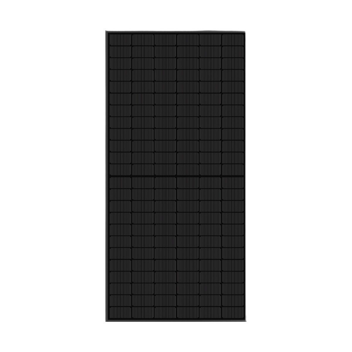 Módulo Solar Doble Vidrio bifacia FULL BLACKl / 620 W / 49.75  Vcc , Monocristalino, 132 cel  de 182 x 210 MM . TOPCON