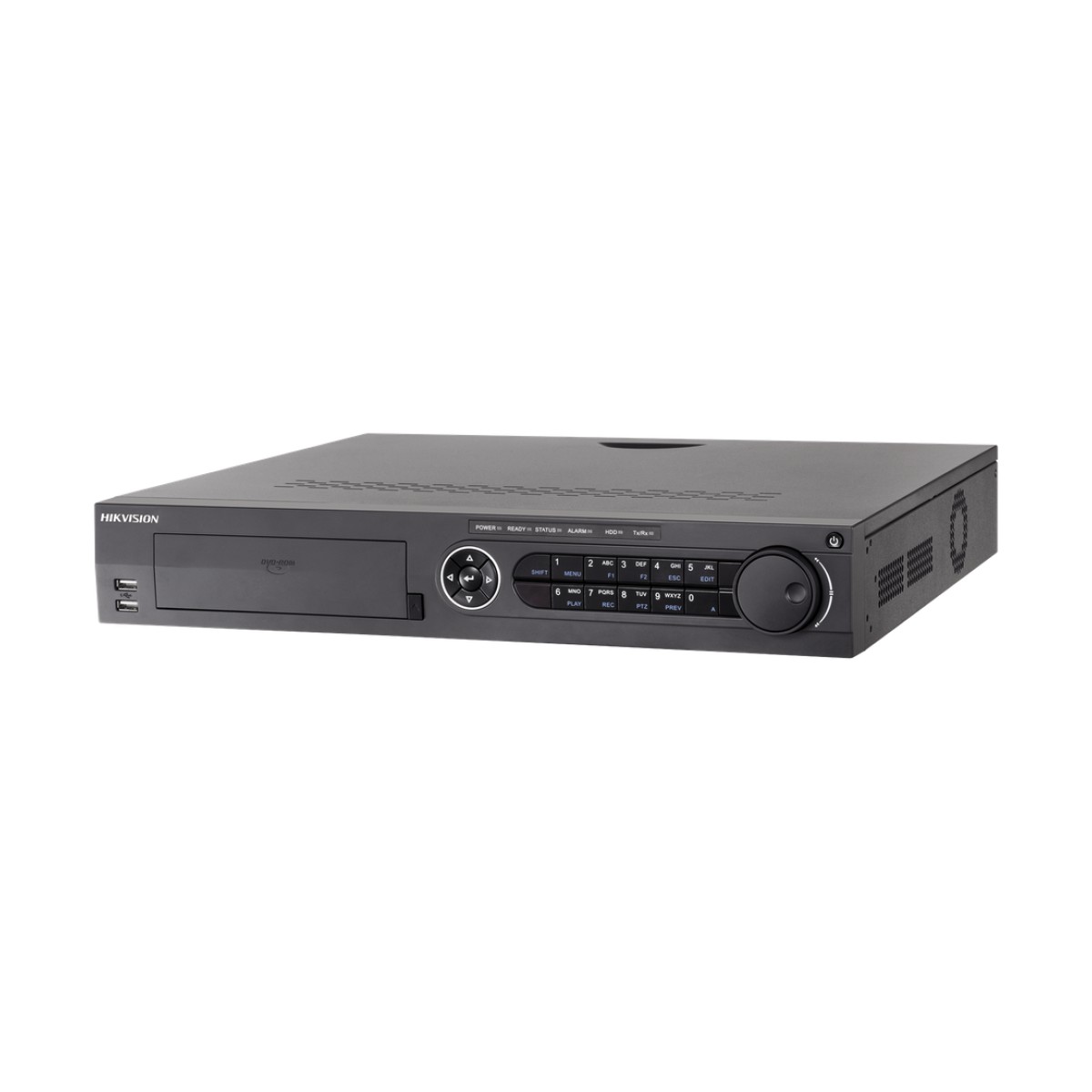 DVR 32 Canales TurboHD + 16 Canales IP / 3K Lite / 5 Megapixel Lite / 4 Bahías de Disco Duro / Audio por Coaxitron / AcuSense / POS / Videoanalisis / 16 Entradas y 4 salidas de Alarma