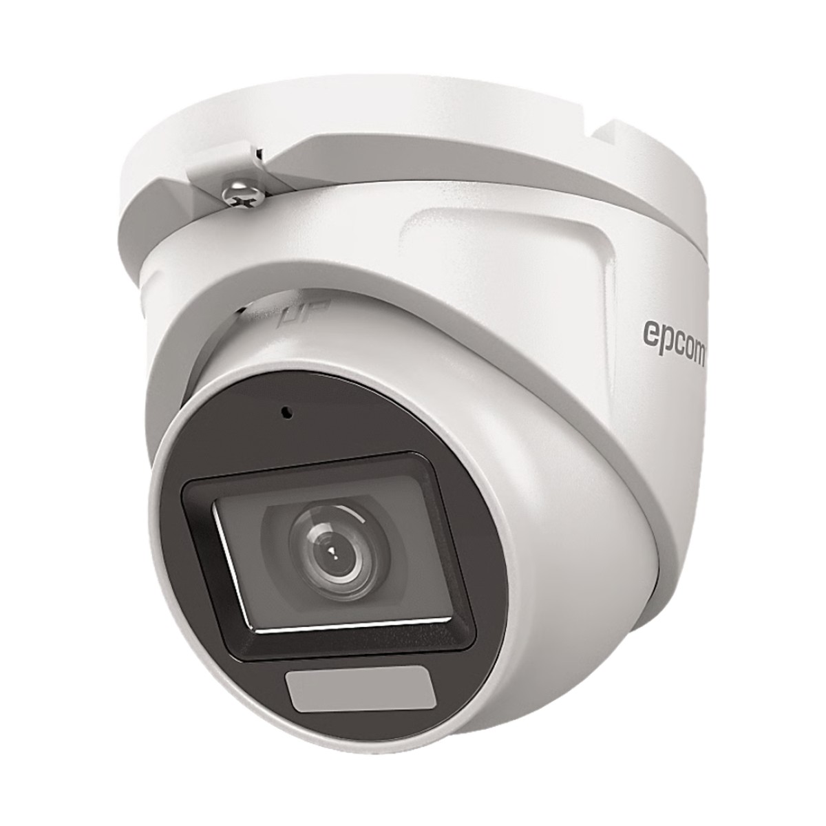 [Dual Light + ColorVu] Turret TURBOHD 2 Megapixel (1080p) / Lente 2.8 mm / 30 mts IR EXIR + 20 mts Luz Blanca / Micrófono Integrado / Exterior IP66 / Metal / dWDR