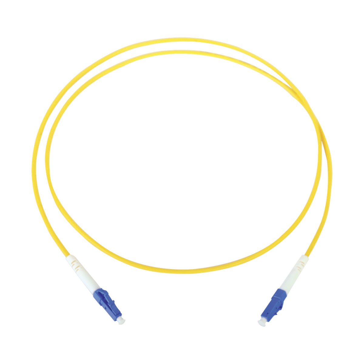 Jumper de Fibra Óptica Monomodo LC/LC Simplex de 1 Metro (3.28 Pies)