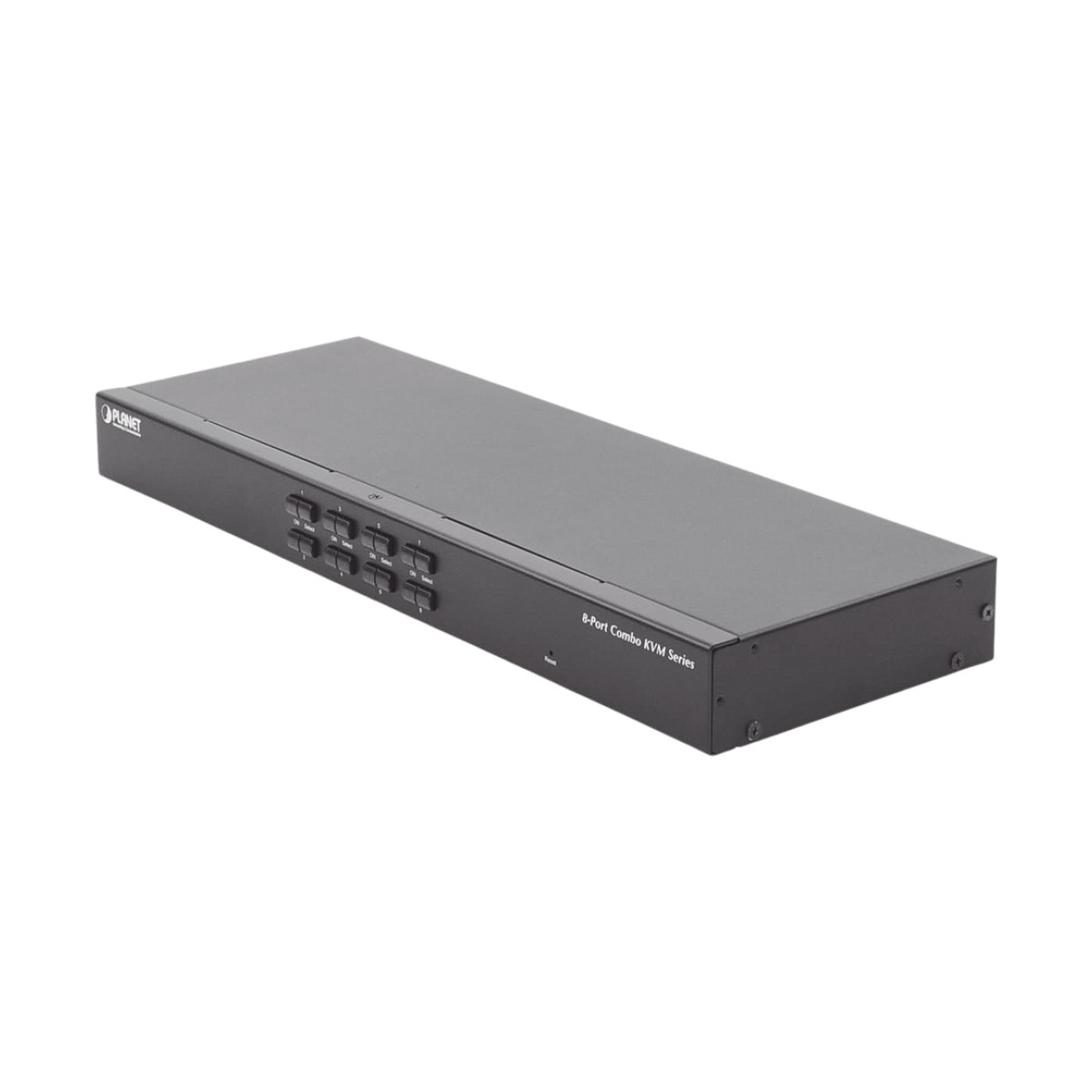 Switch Para Monitor KVM de 8 Puertos VGA, Permite el Acceso y Controla Hasta 8 Computadoras Desde Una Sola Consola (Teclado, Ratón y Monitor).