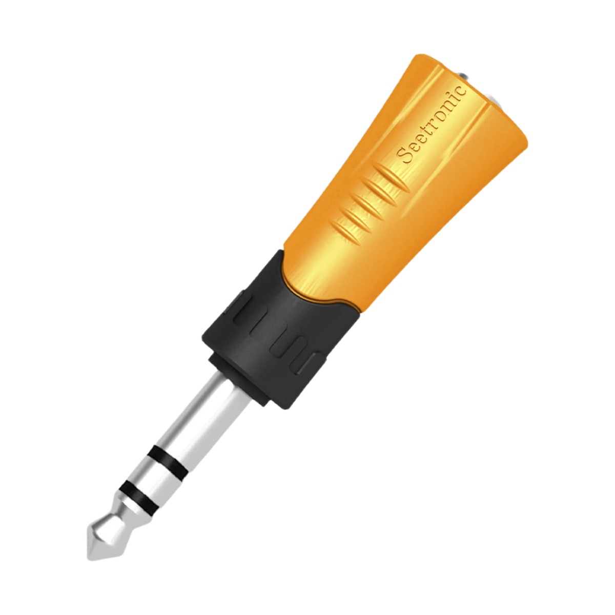 Conector Estéreo | 1/4in - Jack de 3.5 mm | Adaptador de Carcasa de Plastico