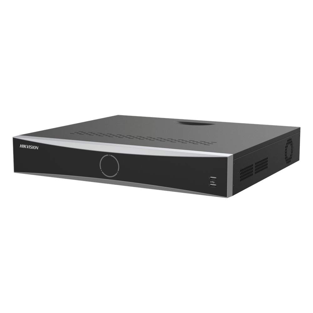[Acusearch] NVR 12 Megapixel (4K) / 16 canales IP / AcuSense (Evita Falsas Alarmas) / Reconocimiento Facial /  4 Bahías de Disco Duro /  HDMI en 4K / Alarmas I/O