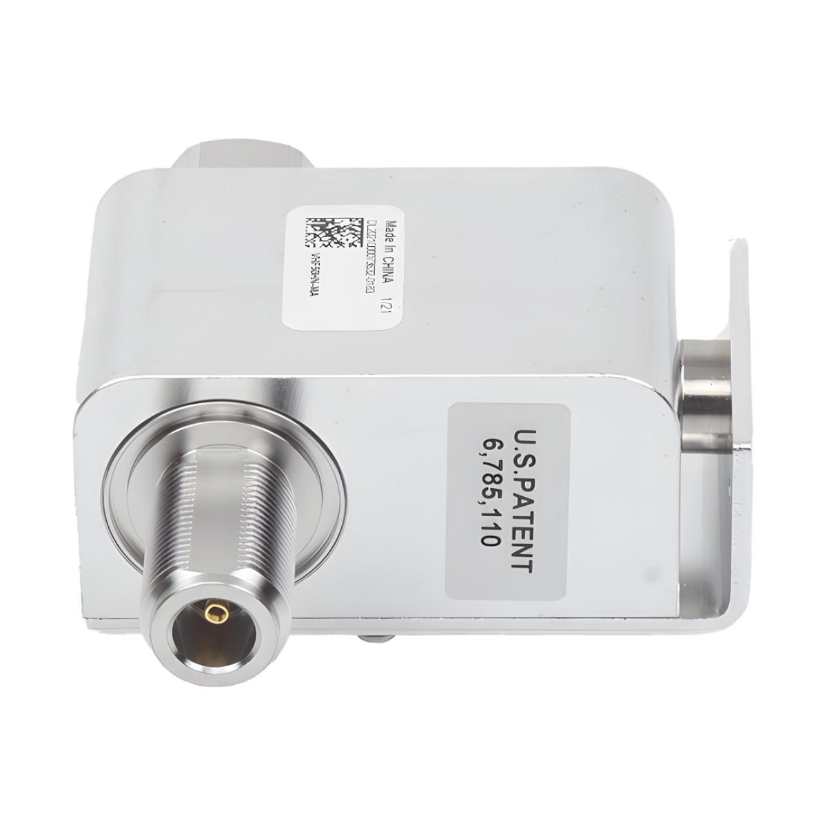 Protector Coaxial RD de Banda Ancha para Combinadores de 100 a 512 MHz Con Conector N Macho a la Antena.