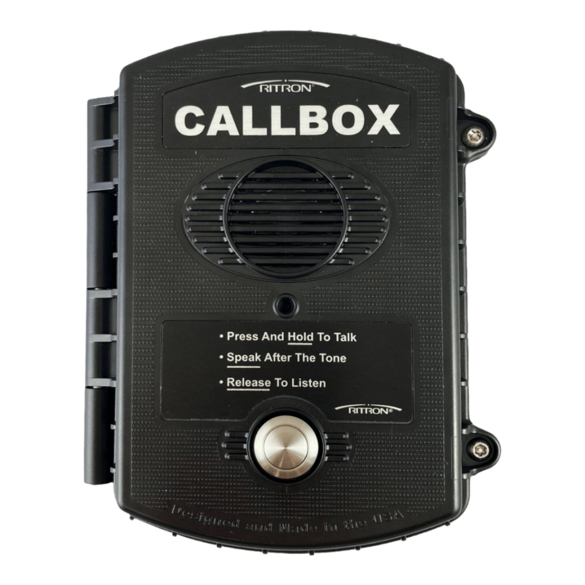Callbox, Intercomunicador Inalámbrico Vía Radio UHF 450-470MHZ, Serie Q1 en Color Negro