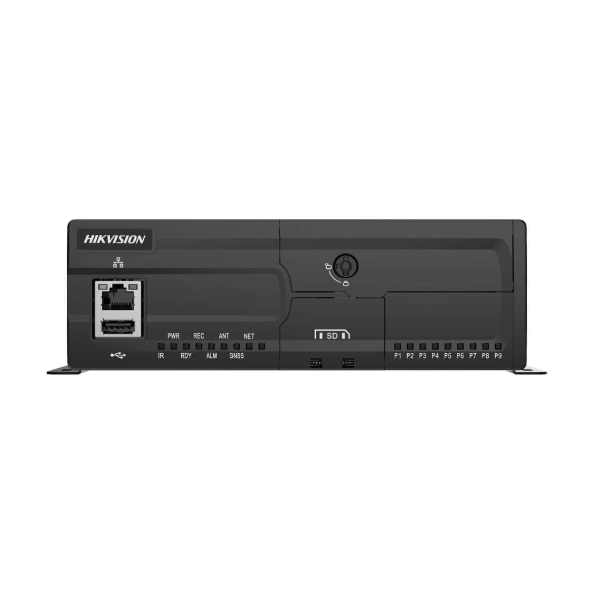 NVR Móvil de 8 Canales de 2 Megapixel / 8 Puertos PoE / 1 Bahía de Disco Duro / Incluye Modulo GPS