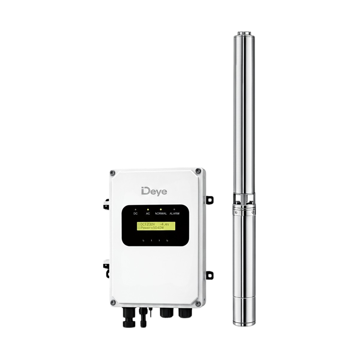 Bomba Solar Sumergible 800W (1HP)   / Controlador Solar 60-220Vcd