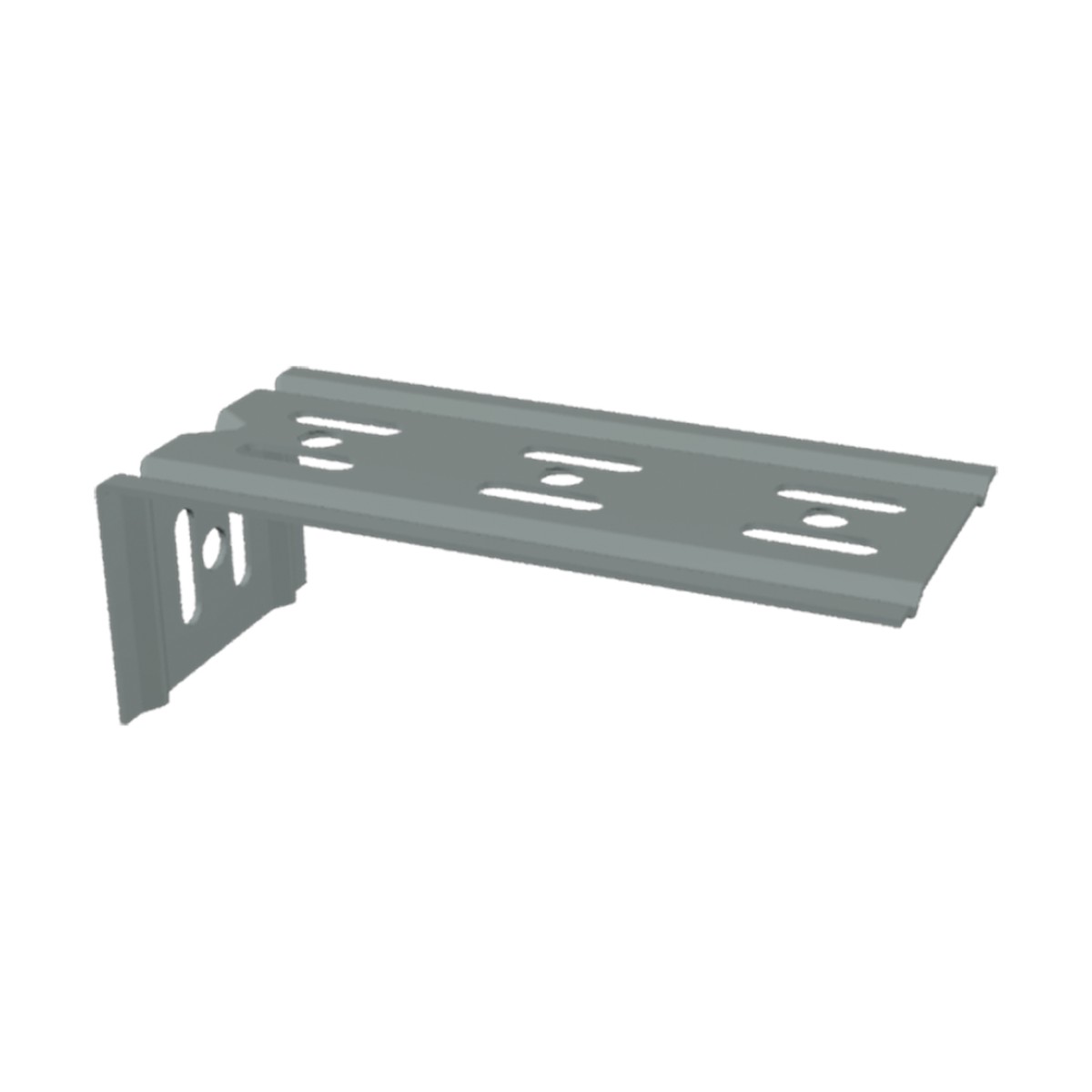 Ménsula económica, para montaje en pared, para anchos de charola de 150mm, con acabado Electro Zinc