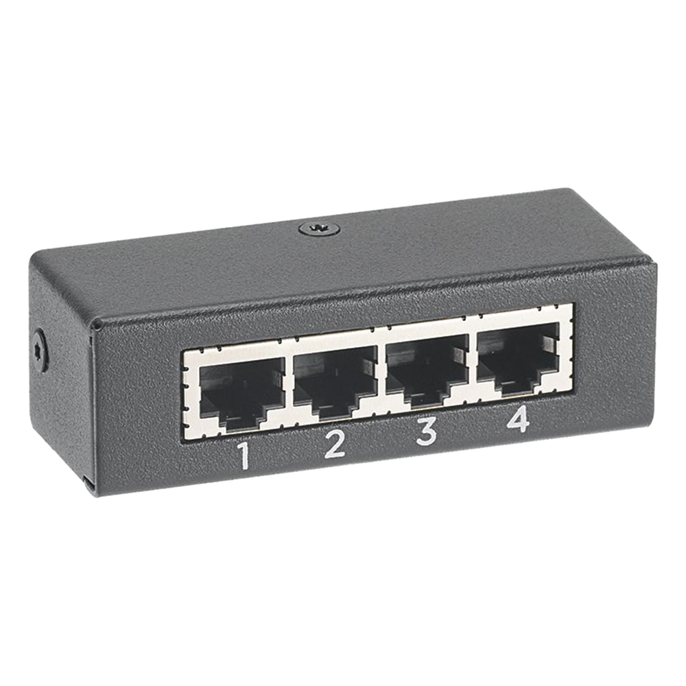 HUB de 4 Puertos, Para Conexión de 3 Sensores Adicionales a PDUs y UPS de Panduit