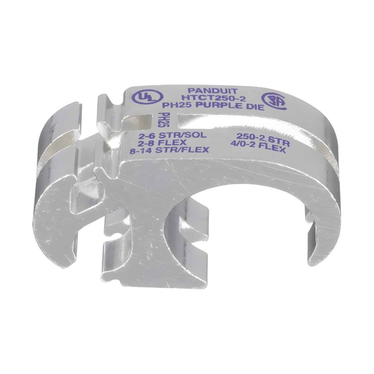 Conector de Compresión para Hacer Derivaciones de Cables, Espacios de 250 Kcmil a 2 AWG, 2 a 6 AWG, y 8 a 4 AWG