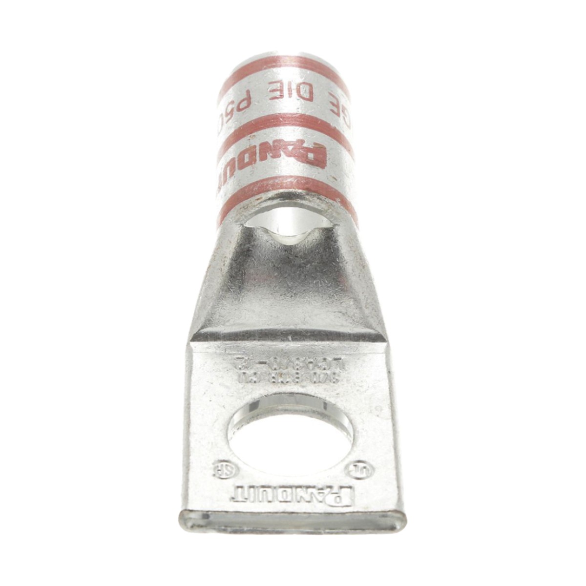 Zapata de compresión LCA3/0-12-X para cal. 3/0 Awg, Barreno para tornillo prisionero de 1/2, 1 Pz