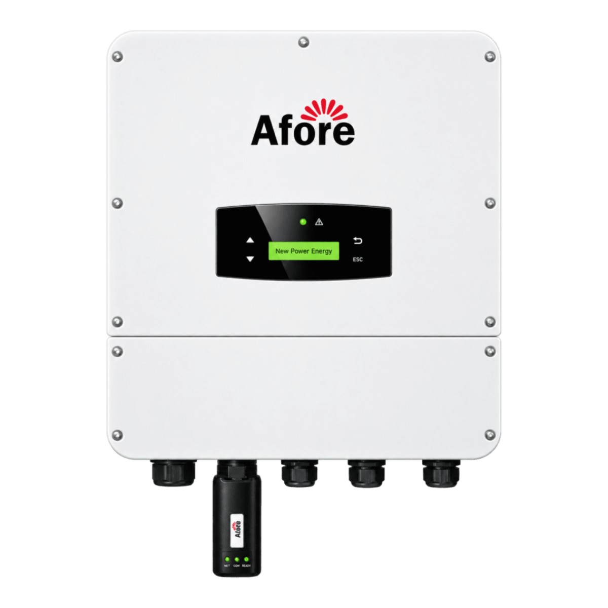 Inversor Híbrido Split Phase / 9.6 kVA / 220 Vca / 2 MPPT / Batería 80-495 V / WiFi / UPS <10 ms / AFCI / IP65