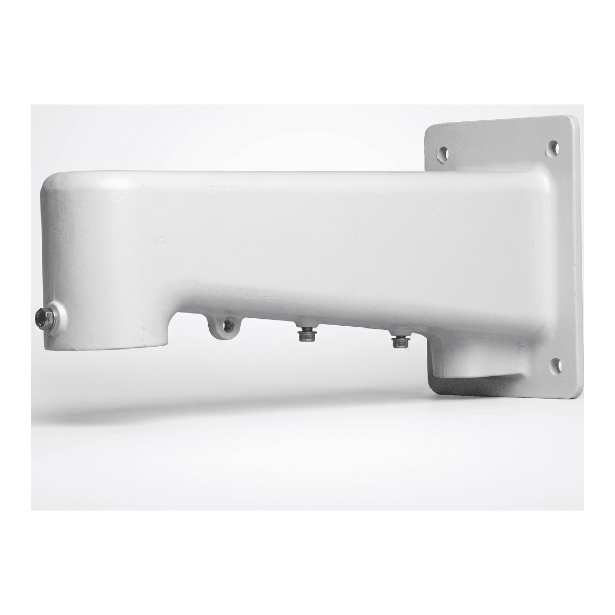 Soporte de Pared para Bala / Aluminio / Rosca 1-1/2' NPT / Serie 35 / Blanco RAL 9003 / Interior y Exterior