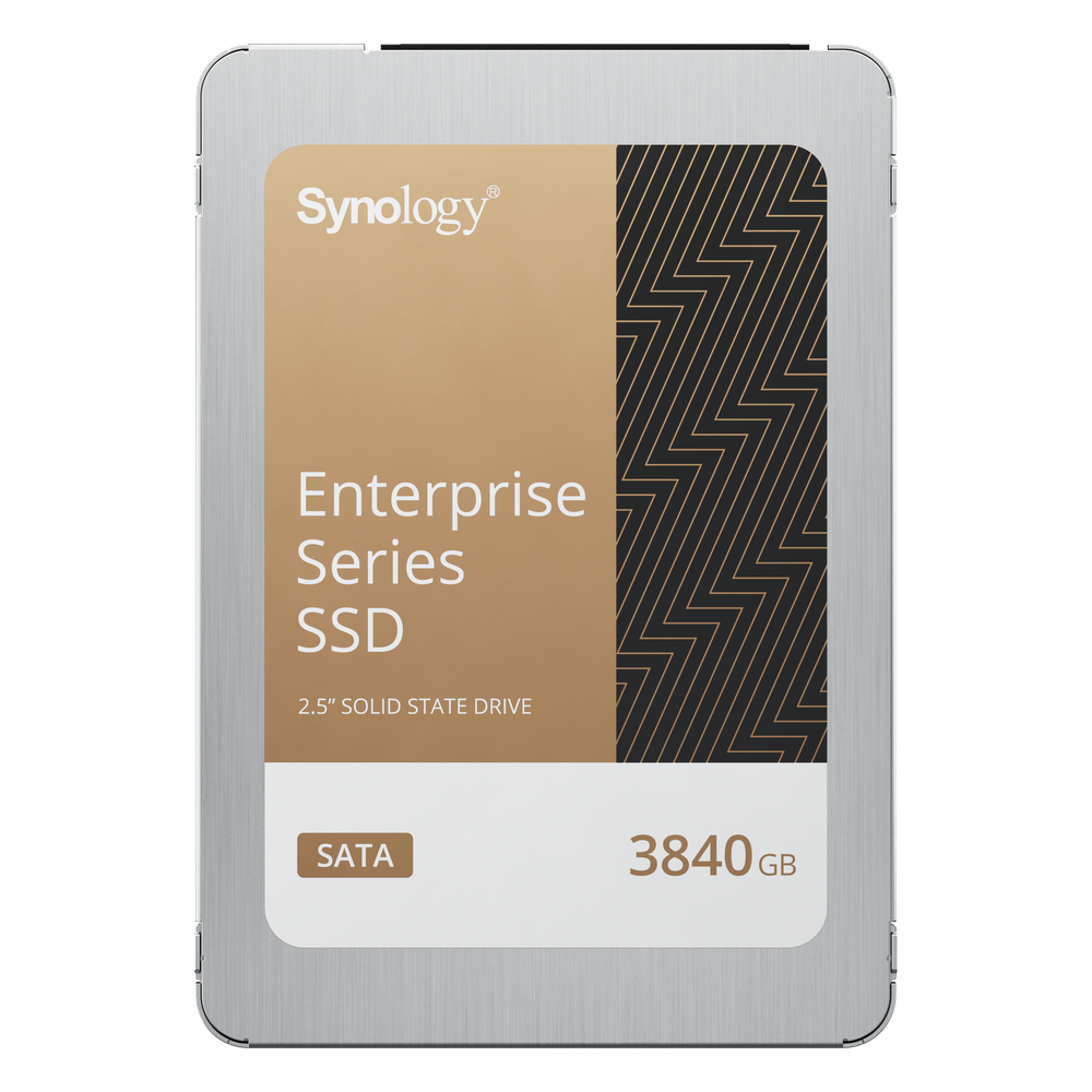 SSD SATA de 2,5" Serie Enterprise |  3840 GB | Alto Rendimiento Estable | Resistencia Empresarial | Protección de Datos Integral | Análisis de Vida Útil | Compatibilidad con Synology DSM | Garantía de 5 Años