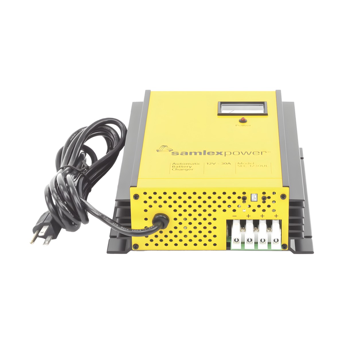 Cargador de Baterías de Plomo Ácido 12 Volts, 30 A / Bancos de 250 a 350 Ah