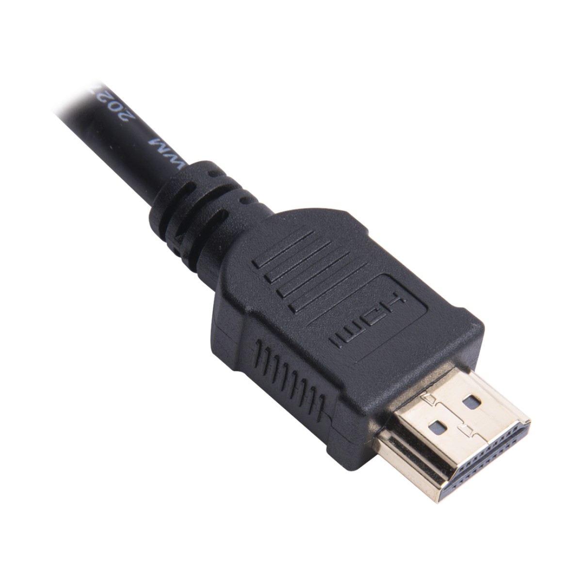 Cable HDMI de 1.8 Metros (5.91 Pies) (High Speed) / Resolución 4K / Soporta Canal de Retorno de Audio (ARC)/ Soporta 3D / Blindado para Reducir Interferencia / Chapado en Oro / Alta Resistencia y Durabilidad