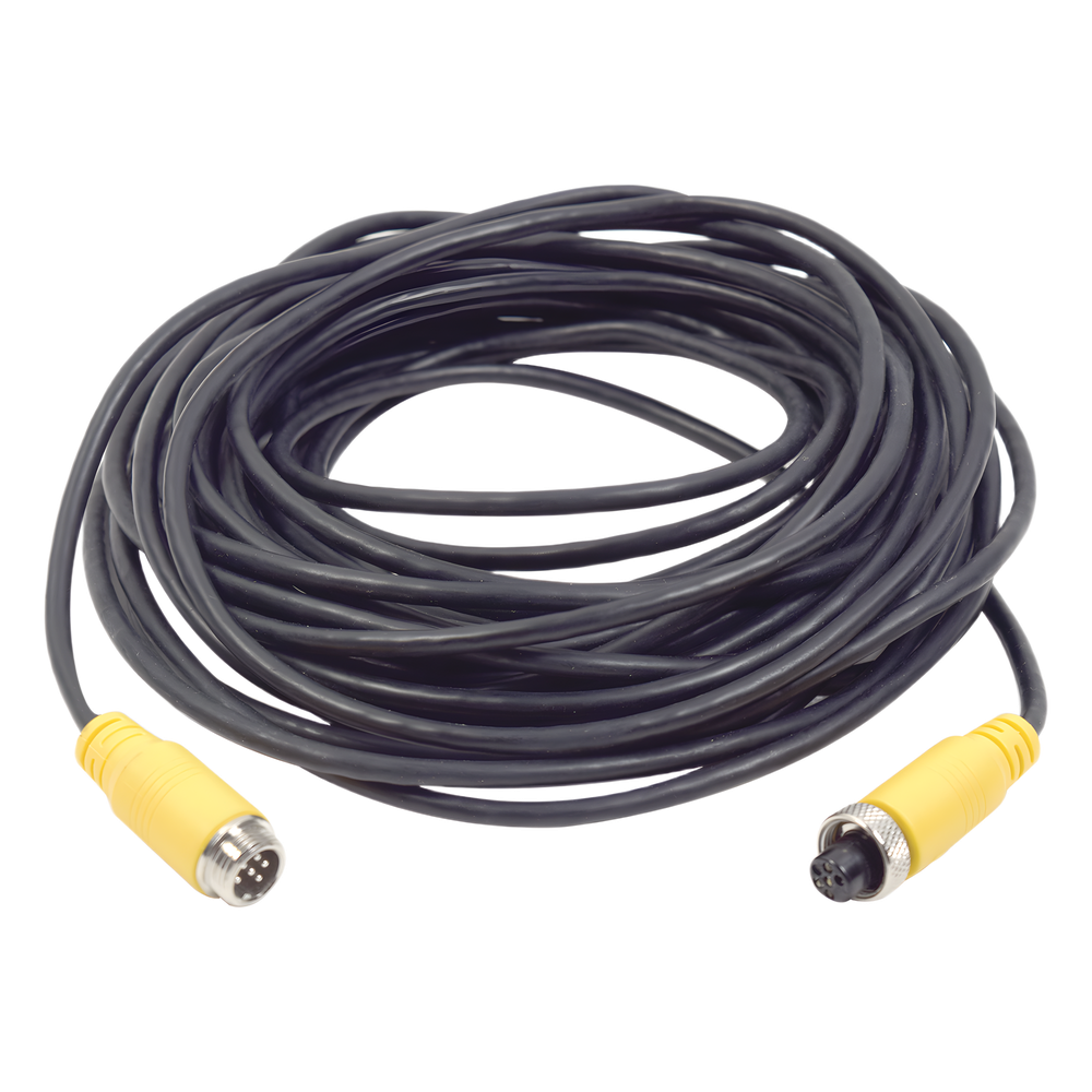 Cable extensor con conector tipo aviación de 7m para soluciones de videovigilancia móvil xmr para soluciones IP