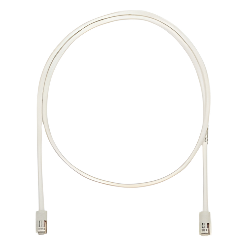 Cable de Parcheo UTP Categoría 5e, con Plug Modular en Cada Extremo - 1.5 Metros (4.92 Pies) - Blanco Mate