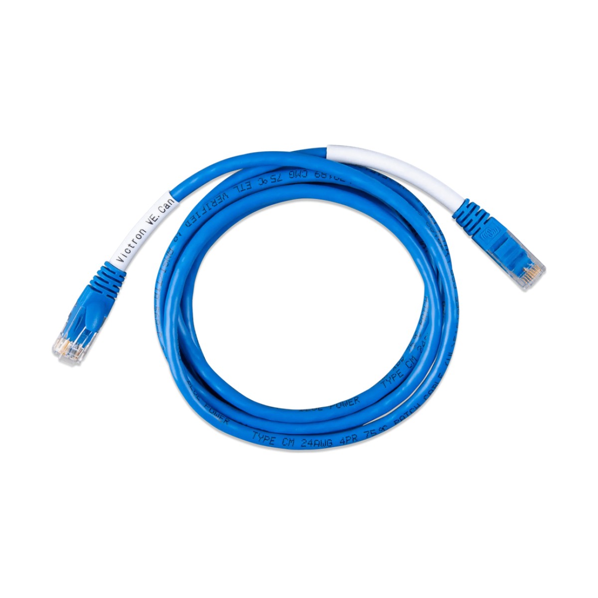 Cable Comunicación VE.Can tipo B para Programación de Victron con Baterías Epever de 5 m