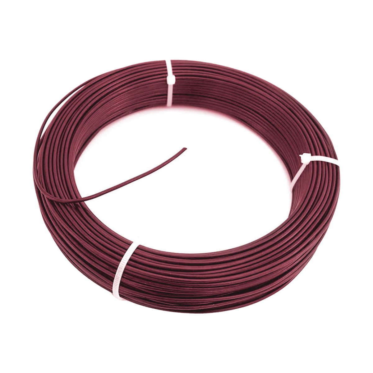 Cable Fotovoltaico Rojo / 6 mm² (10AWG) / Material COBRE / 2000V / Rollo de 25 m