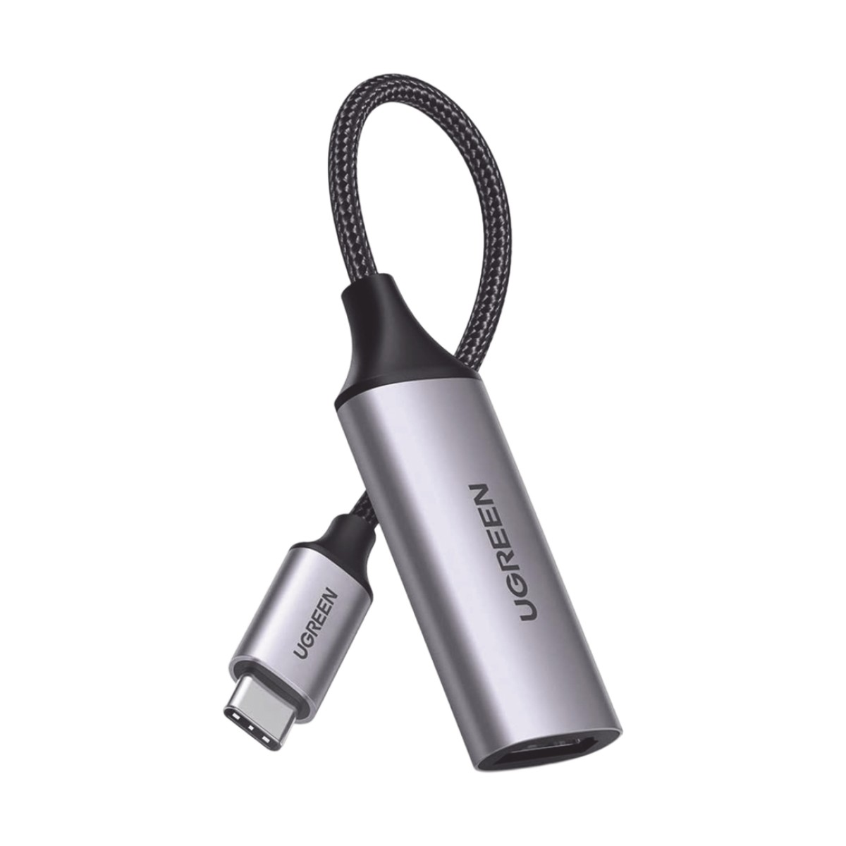 Cable Adaptador USB C a HDMI 4K@60Hz / Convertidor Thunderbolt 3 / Caja de Aluminio / HDMI V2.0 / 3D / Longitud del Cable 10 cm (3.94 Pulgadas)