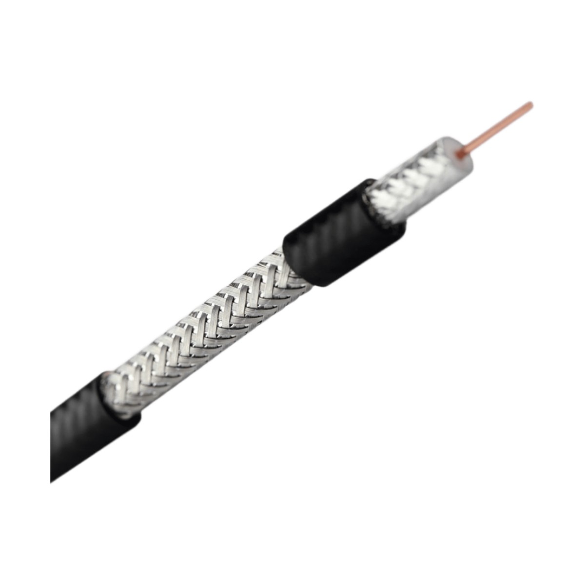 Carrete de 305 Metros (1000 Pies) / Cable Coaxial RG6 / Tipo CCS / Optimizado para HD / Intemperie