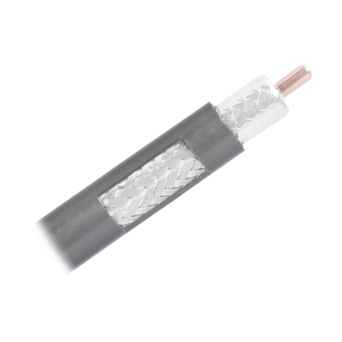 Carrete de 305 Metros (1000 Pies), Cable Coaxial de 1/2 de Baja Pérdida, LMR600 de 50 Ohms