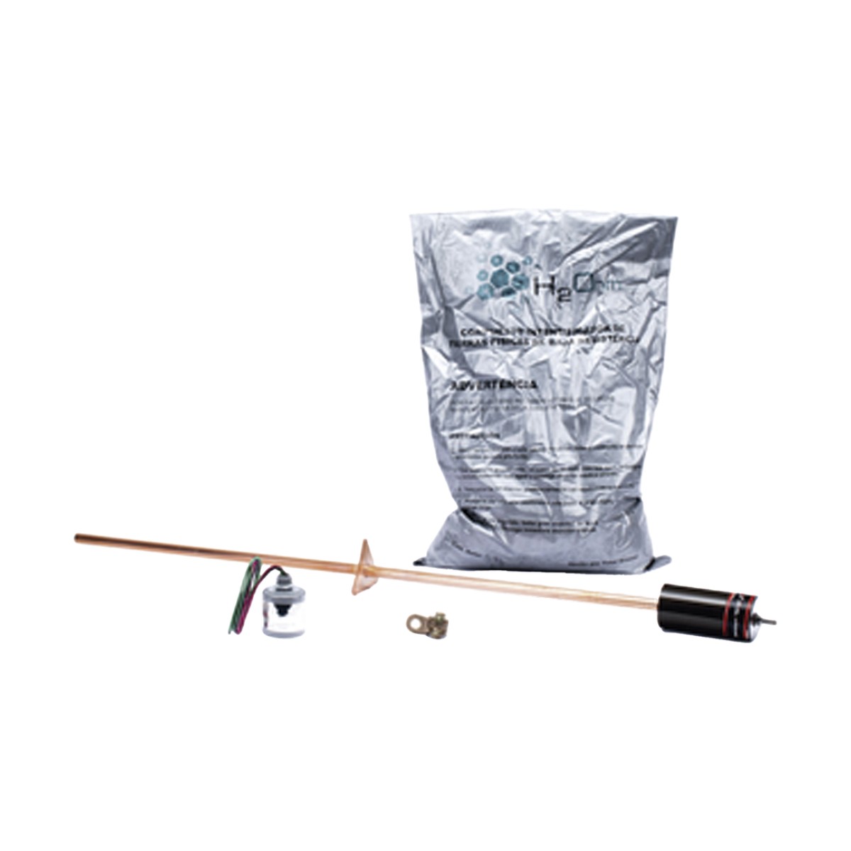 Kit de Tierra Física con Supresor de Descargas Atmosféricas en CD