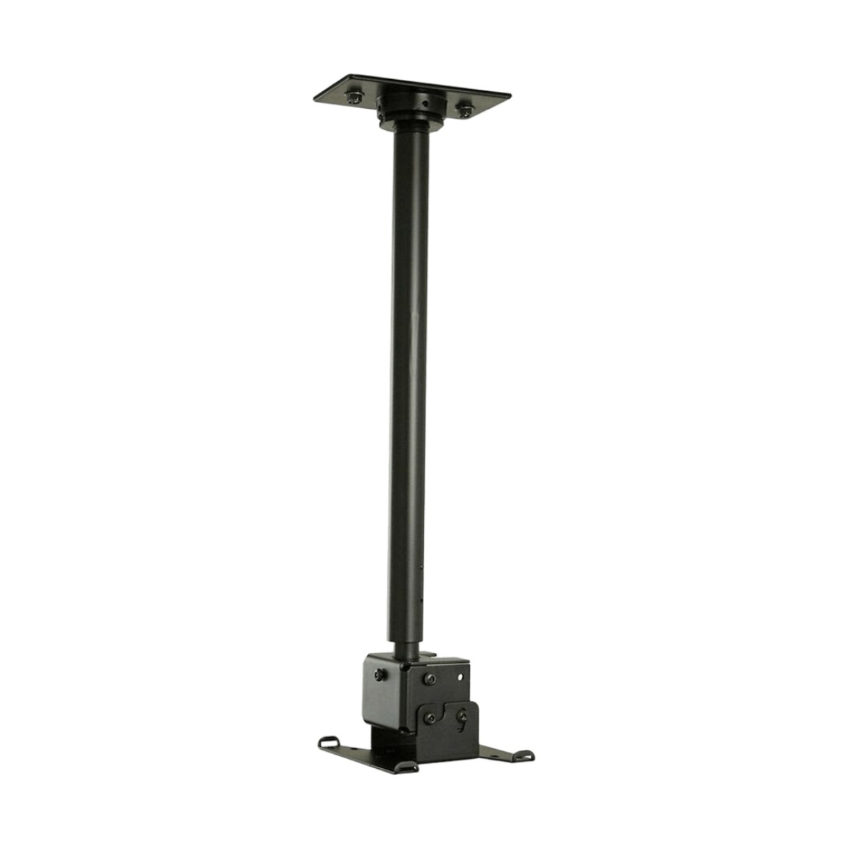Soporte de techo para pantallas de 13 a 29 pulgadas / Orientación Paisaje o Retrato / VESA 75x75 o 100x100 mm / Carga Máxima 40 lb (18.1 kg) / Incluye Placa de Techo y Hardware / Segurid